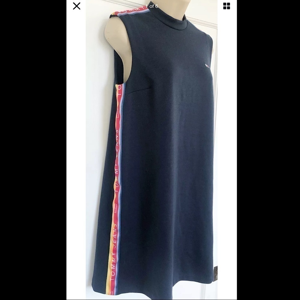 Tommy Jeans Tommy Hilfiger Blue Striped Dress
